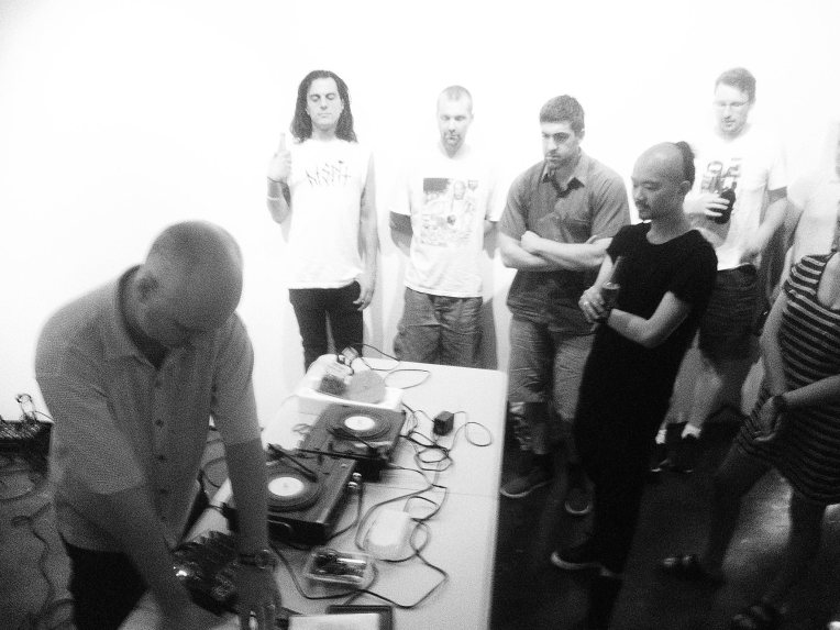 Live at Strange Neighbour for the 'In Situ' CD launch, 22 February 2015 (pic: Peter James)